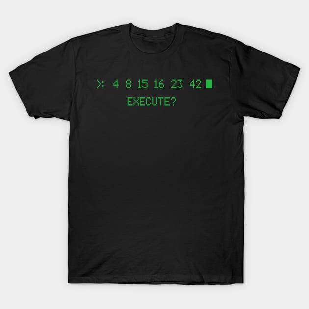 Dharma Initiative Numbers T-Shirt by Meta Cortex